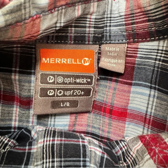 Bundle of 3 Casual Tops Merrell & Broken Threads Short Sleeve & Prana Pullover L - Picture 9 of 12